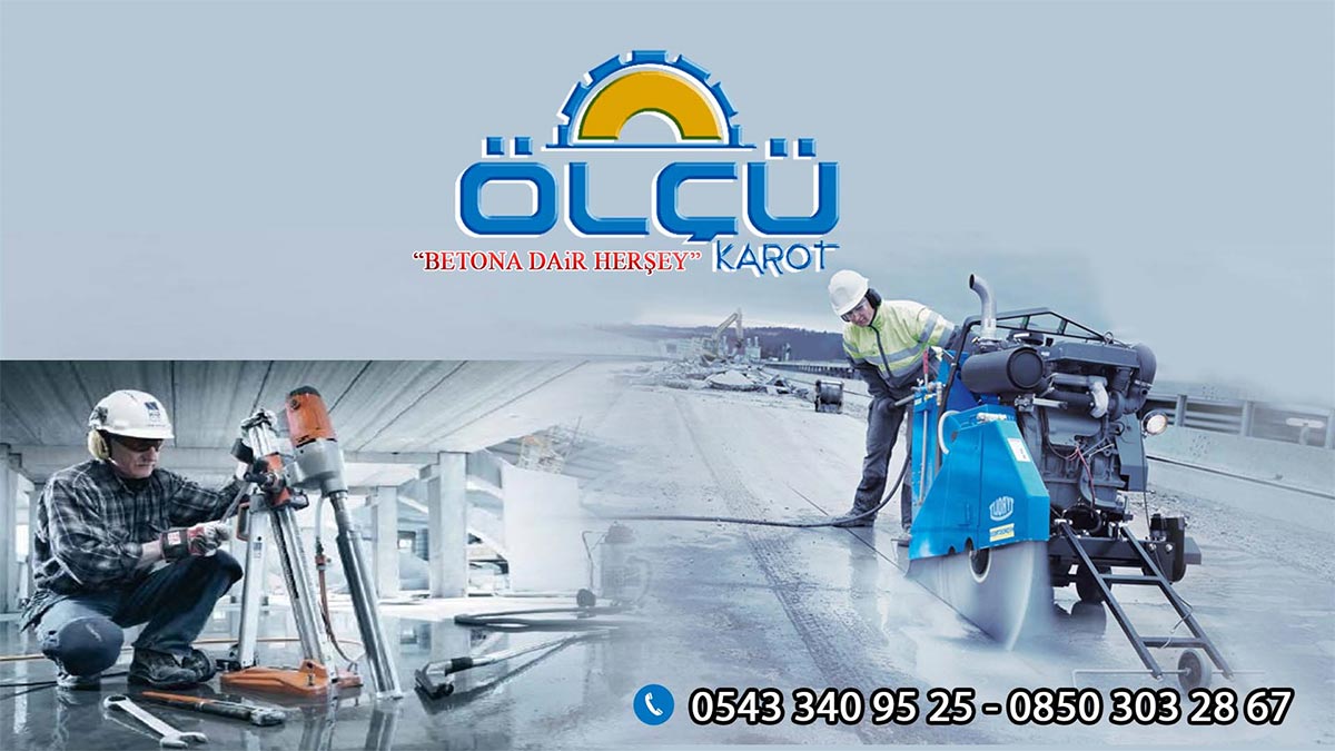 Karot Beton Delme Ankara Şereflikoçhisar - ÖLÇÜ KA